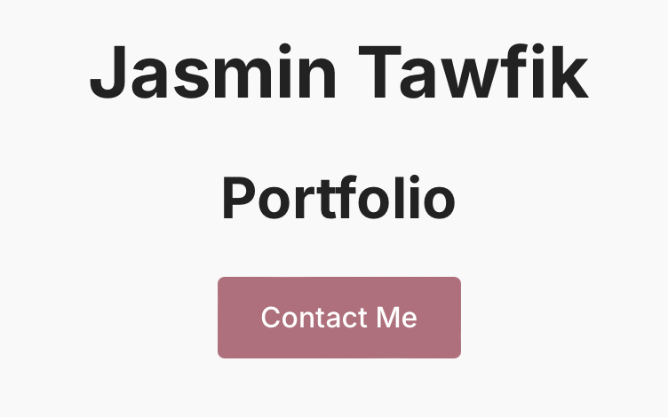 Portfolio Website
